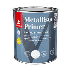 Грунтовка антикоррозийная Tikkurila Metallista Primer (Праймер), 0,9 л, бесцветная, база С