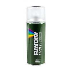 Грунт акриловый аэрозольный Rayday RD-004, 520 мл, черный