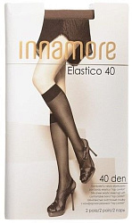 INNAMORE Гольфы Elastico 40 lycra (180/18 упак.по 2 пары) (miele, u/a)