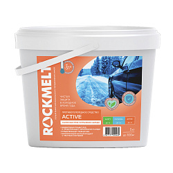 Противогололедный реагент Rockmelt Active, 5 кг