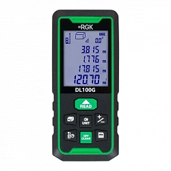 Дальномер лазерный с угломером RGK DL100G (778190)