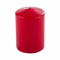Свеча столбик Волшебная страна Deco Aroma Цветущий сад, 56 x 80 мм, красная