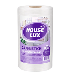 House Lux Салфетки универсальные 125шт в рулоне
