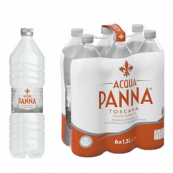 Вода минеральная Acqua Panna негазированная пэт 1,5л