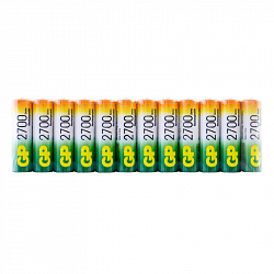 Аккумулятор GP GP270AAHC-B12 АА 2700 series (min 2600mAh) 12 шт