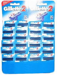 GILLETTE Одноразовые станки Gillette2 (на диспл. карте)
