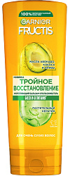 Garnier Fructis Тройное восстановление Укрепляющий бальзам-ополаскиватель 387мл
