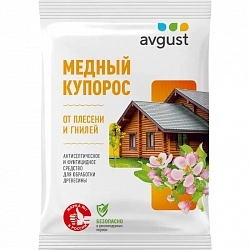 Средство Антисептическое фунгицидное Медный купорос Пакет 300 г, 51000495