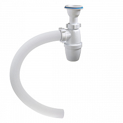 Сифон бутылочный Orio Е-72011, 1 1/2" x 40 мм, с гофротрубой 40 мм