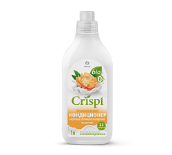 GraSS CRISPI Кондиционер-ополаскиватель для стирки концентрированный Уютное прикосновение (флакон 1000 мл)