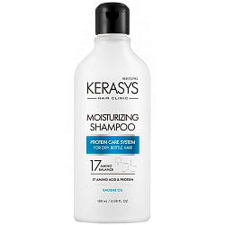 KeraSys Clinic Шампунь д/волос Увлажняющий 180г