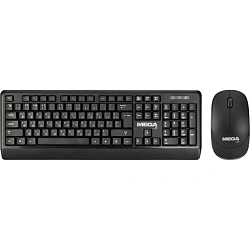 Набор клавиатура+мышь ProMega jet WKMC003 USB WLS RT/1+1 АА/dpi1200/3кн/чер