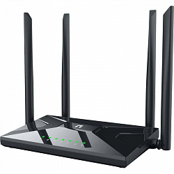 Маршрутизатор Netis NC65 двухдиапазонный AC1200, 2,4-5ГГц, IPv6, черный