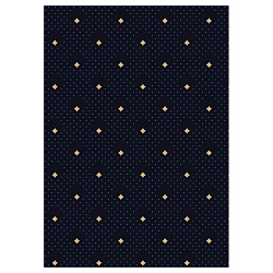Упаковочная бумага глянц. 70*100см, MESHU "Strict pattern", 80 г/м2