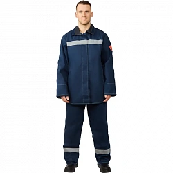 Костюм сварщика усиленый 100% х/б 450 г/м2 (модель КСТ06) (р.48-50) 170-176