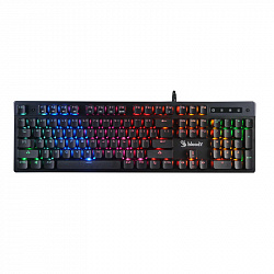 Клавиатура A4Tech Bloody (B500N) серый USB for gamer LED