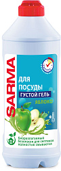 НК SARMA 500мл Гель для мытья посуды Яблоко