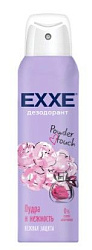 EXXE Женский дезодорант Пудра и нежность Powder touch, 150 мл (спрей)