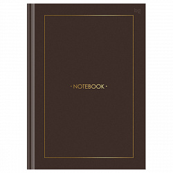 Бизнес-блокнот А5, 80л., евроформат, BG "Minimal", глянцевая ламинация, тиснение фольгой