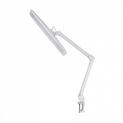 Лампа настольная бестеневая REXANT, струбцина, «ECO light», 84 SMD LED, сенсорный диммер, белая