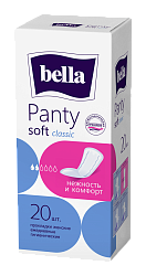 BELLA Прокладки ежедневные PANTY SOFT Classik 20 шт
