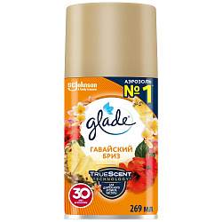 Oсвежитель воздуха Glade Automatic Гавайский бриз сменный баллон 269 мл