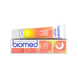 BIOMED HEALTHYWHITE Инновационная зубная паста Снижение чувствительности. Отбеливание и восстановление эмали Гуава, 65 г