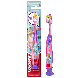 COLGATE Зубная щетка "Детская Mermaid", "StarSmile" для детей старше 5 лет, ультрамягкие