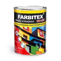 Эмаль ПФ-115 Farbitex, алкидная, глянцевая, 1,8 кг, морская волна
