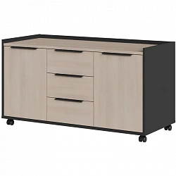Тумба выкатн. К-Loft Director 241T006 1170x500x635 дуб скандин/графит
