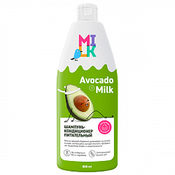 MILK 800мл Шампунь-кондиционер для волос Питательный