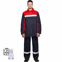 Костюм сварщика Арсенал 100% х/б 450г/м2 (модель КС05) (р.52-54)182-188