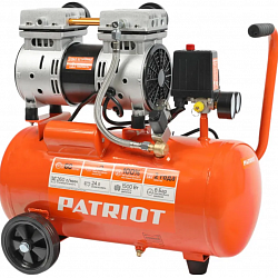 Компрессор поршневой безмасл. PATRIOT WO 24-260S, 260л/мин (525301921)
