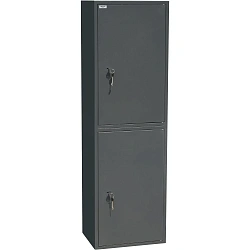 Шкаф для бумаг металлический Комус Мебель TSL-127/2M, 460х340х1272мм