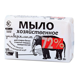 НК 72 % хоз-ное мыло универсальное 180г
