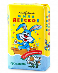 Невская Косметика 90г Мыло туалетное ДЕТСКОЕ Ромашка