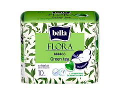 Прокладки «Bella» Flora Green tea 10 шт