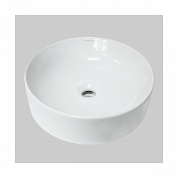 Раковина накладная Sanita Luxe Best 40 SLM УП, d 40 x 11,9 см, белая