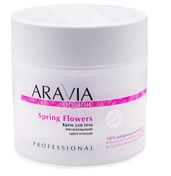 ARAVIA Organic Крем для тела питательный цветочный Spring Flowers, 300 мл