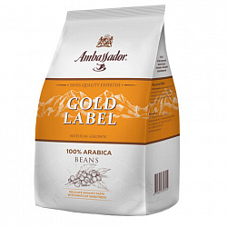 Ambassador 1000г Кофе в зернах Gold Label