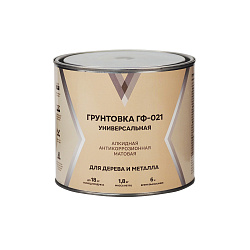 Грунт ГФ-021 V GFV-02, 1,8 кг, красно-коричневый