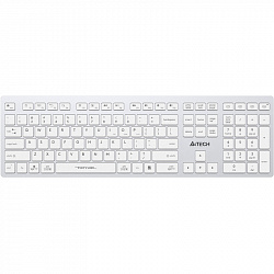 Клавиатура A4Tech Fstyler FBX50C белый USB BT (FBX50C WHITE)