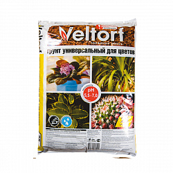 Грунт Veltorf для цветов, универсальный, 25 л