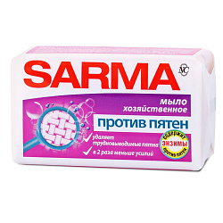 НК SARMA 140г Мыло хозяйственное против пятен