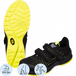 Полуботинки Safety Jogger MODULO S1PS SANDAL BLK р.41