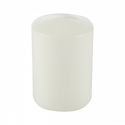 Свеча столбик Волшебная страна Deco Aroma Кокосовый рай, 56 x 80 мм, белая