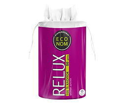 RELUX Ватные диски 50 шт. (с непрошитым краем)