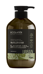 Жидкое мыло 5в1 Ecolatier Лемонграсс для кухни 600 мл