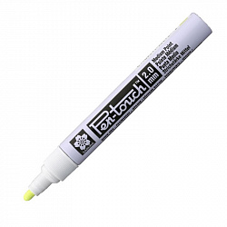 Маркер лаковый Sakura Pen-Touch 2 мм желтый XPFKA302