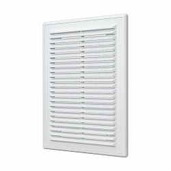Решетка вентиляционная разъемная Auramax A1825R, пластиковая, 183 x 253 мм